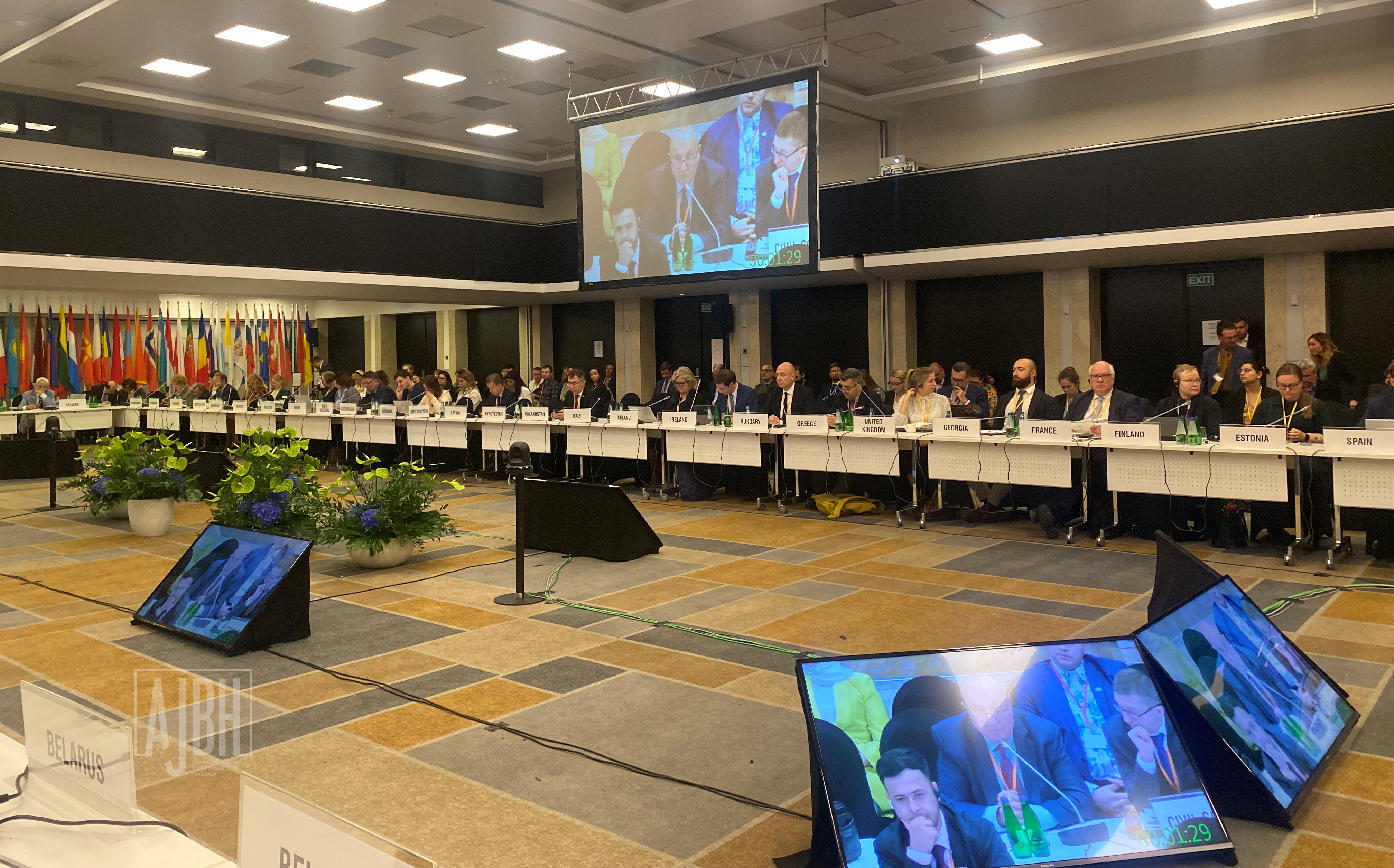 Varsó EBESZ konferencia