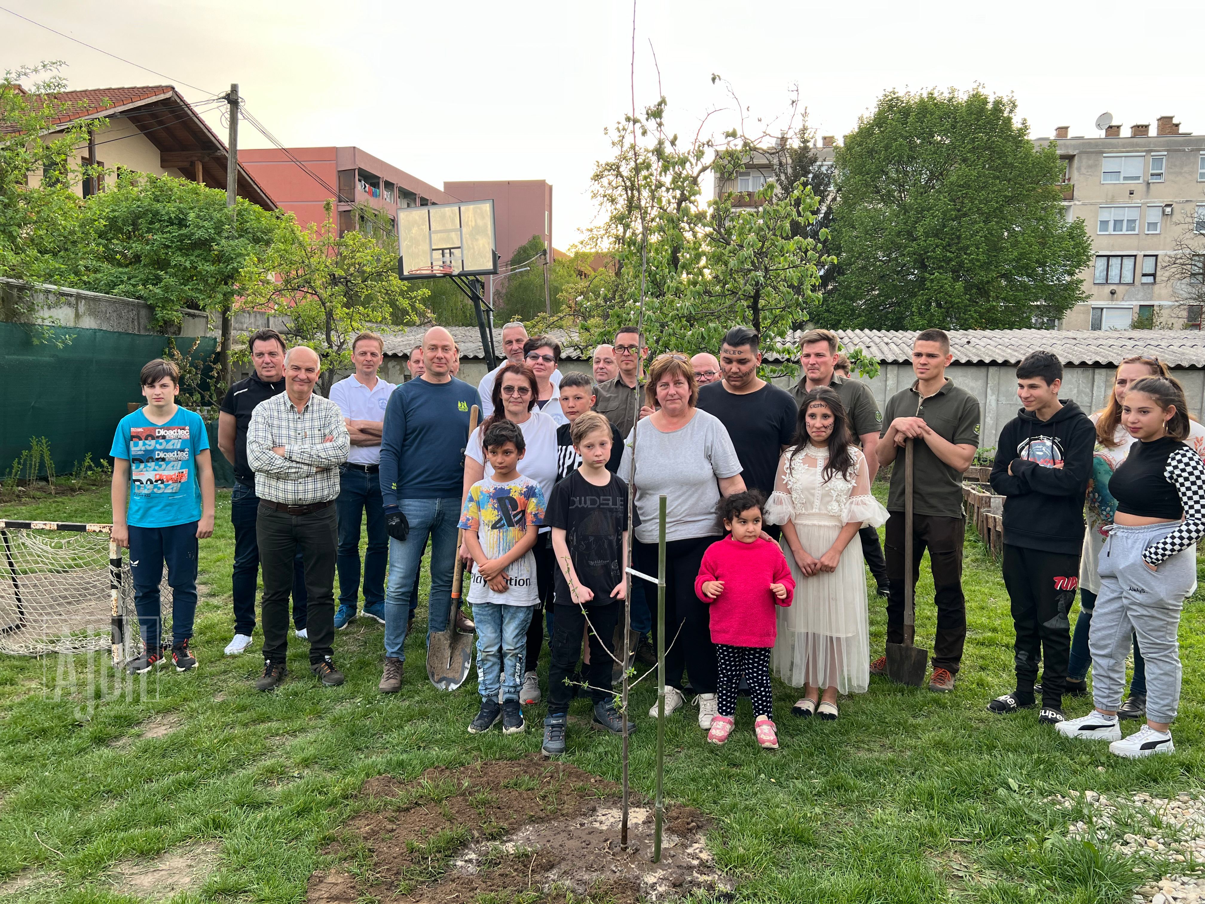 Parkosítással folytatódott a balassagyarmati Ipolypart Fészek Gyermekotthon felújítása