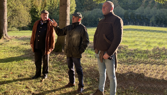 Dr. Ákos Kozma Visits Diósjenő Forestry of Ipoly Forest Ltd.