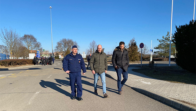 Commissioner for Fundamental Rights Pays Visit to Beregsurány Border Crossing Point