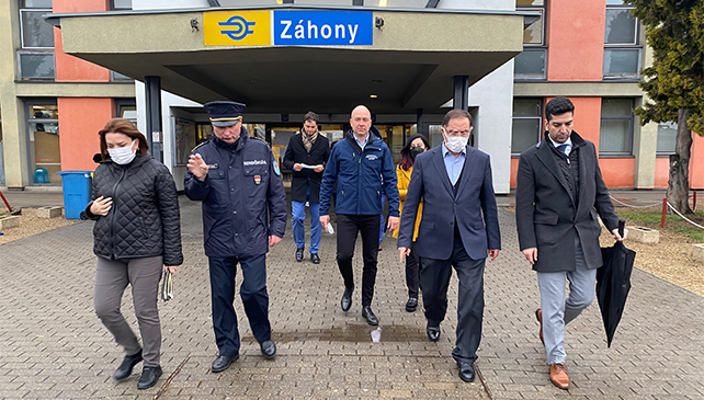 Chief Ombudsman of Turkey Visits Hungarian–Ukrainian Border in Company of Dr. Ákos Kozma
