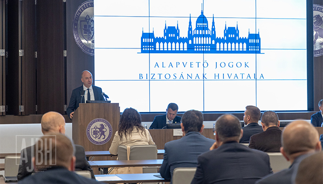 Dr. Ákos Kozma meets with the Heads of the Hungarian Prison Service