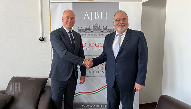 Dr. Ákos Kozma Hosts Ambassador of Azerbaijan